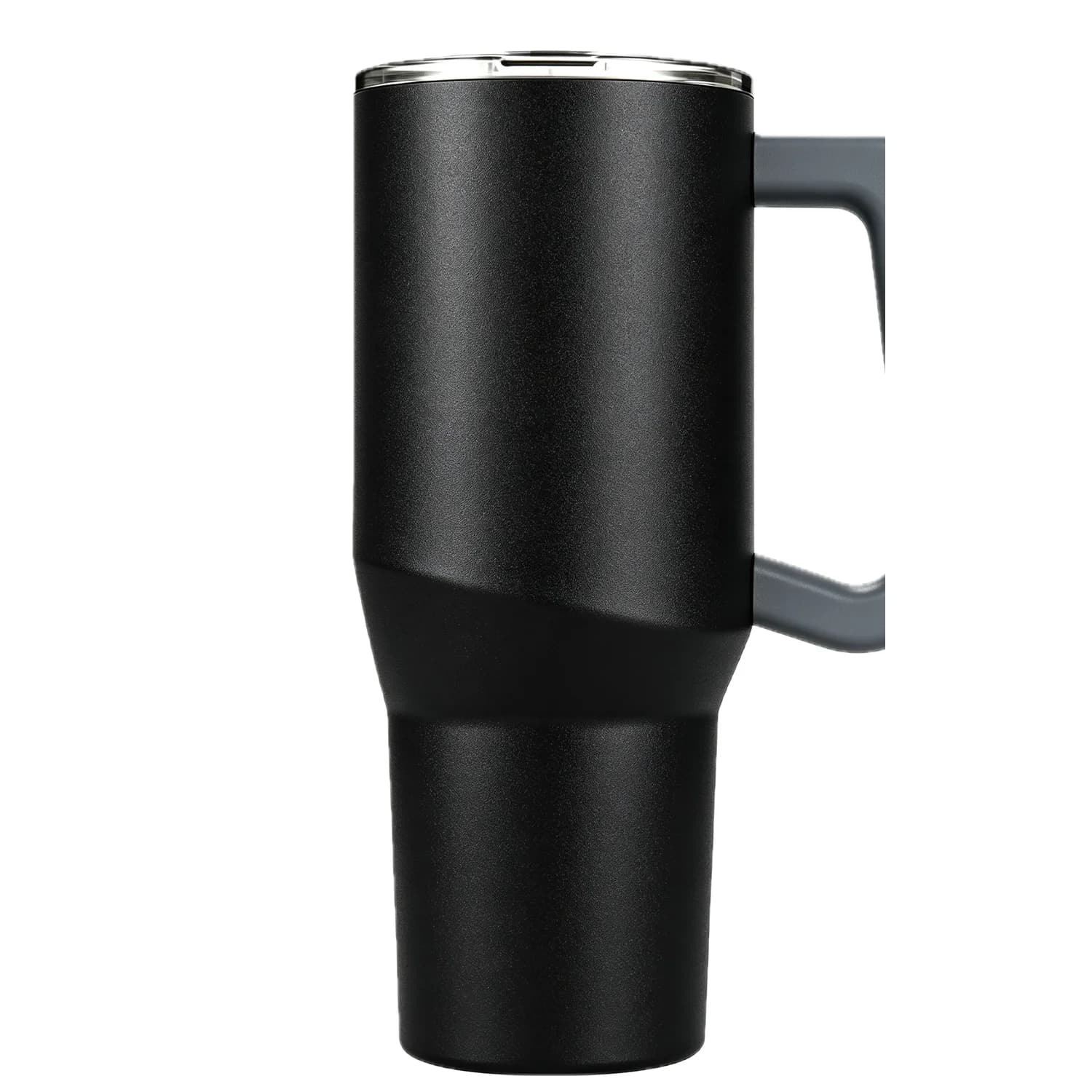 Carry Max Tumbler in Stealth Black, front view