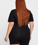 Black Basic Bike Shorts