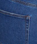 Mid Blue High Waist Flare Denim Jeans