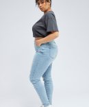 Denim Skinny Jeans High Rise