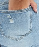 Denim Skinny Jeans High Rise