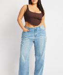 Brown Corset Top