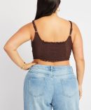 Brown Corset Top