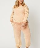 Orange Jersey Track Pants