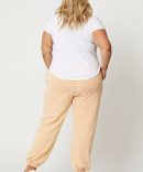 Orange Jersey Track Pants
