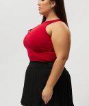 Black Pleated Tennis Skirt with Shorts Underneath